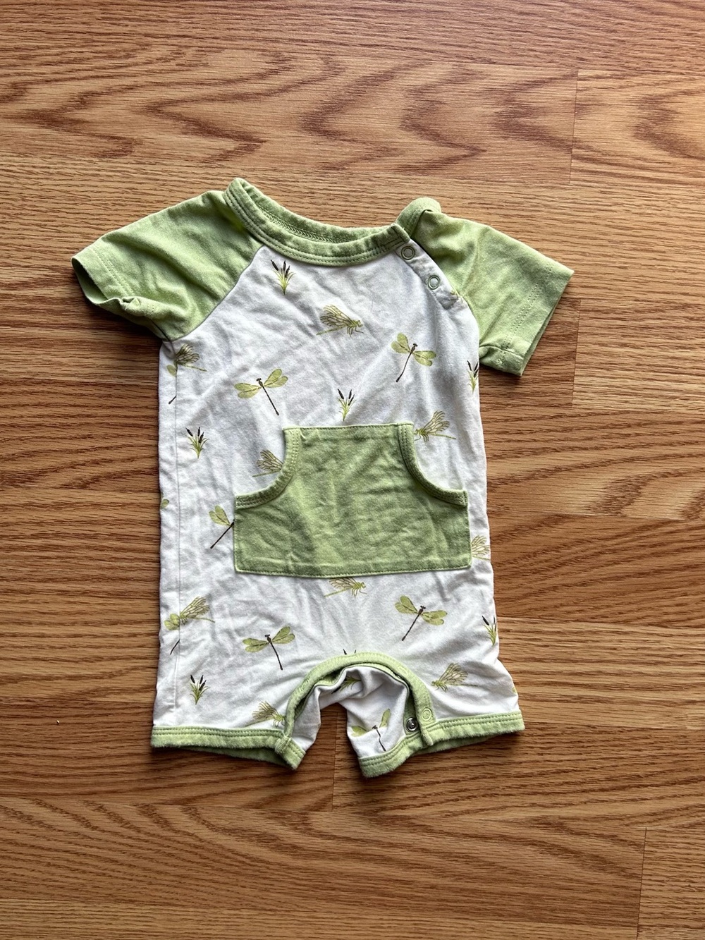 Kyte Baby Dragon Fly Shortie Romper 3-6 months